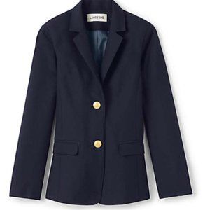 Land's End Kids Girl School Uniform Blazer